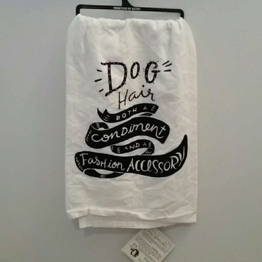 Primitives By Kathy Tea Towel for Dog Lovers